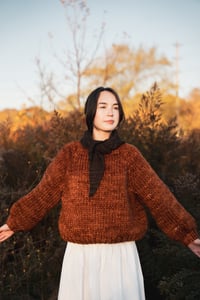 Image 7 of Altona Sweater (Limited Merino wool in Caramel + more colours)