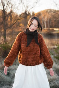 Image 6 of Altona Sweater (Limited Merino wool in Caramel + more colours)