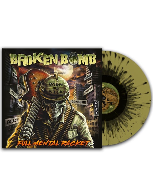 Broken Bomb - Full Mental Racket (12' LP)