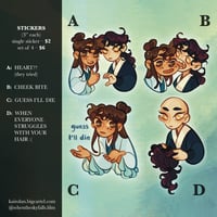 Image 3 of 「when the sky falls」: STICKERS