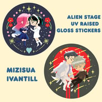 Image 1 of Alien Stage Vinyl Stickers