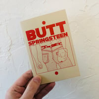 Image 1 of BUTT SPRINGSTEEN riso zine