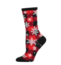 Image 1 of Snowflake Plaidern Socks