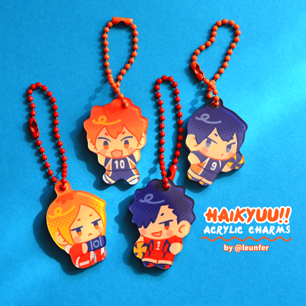 Image of HAIKYUU!! Acrylic Charms