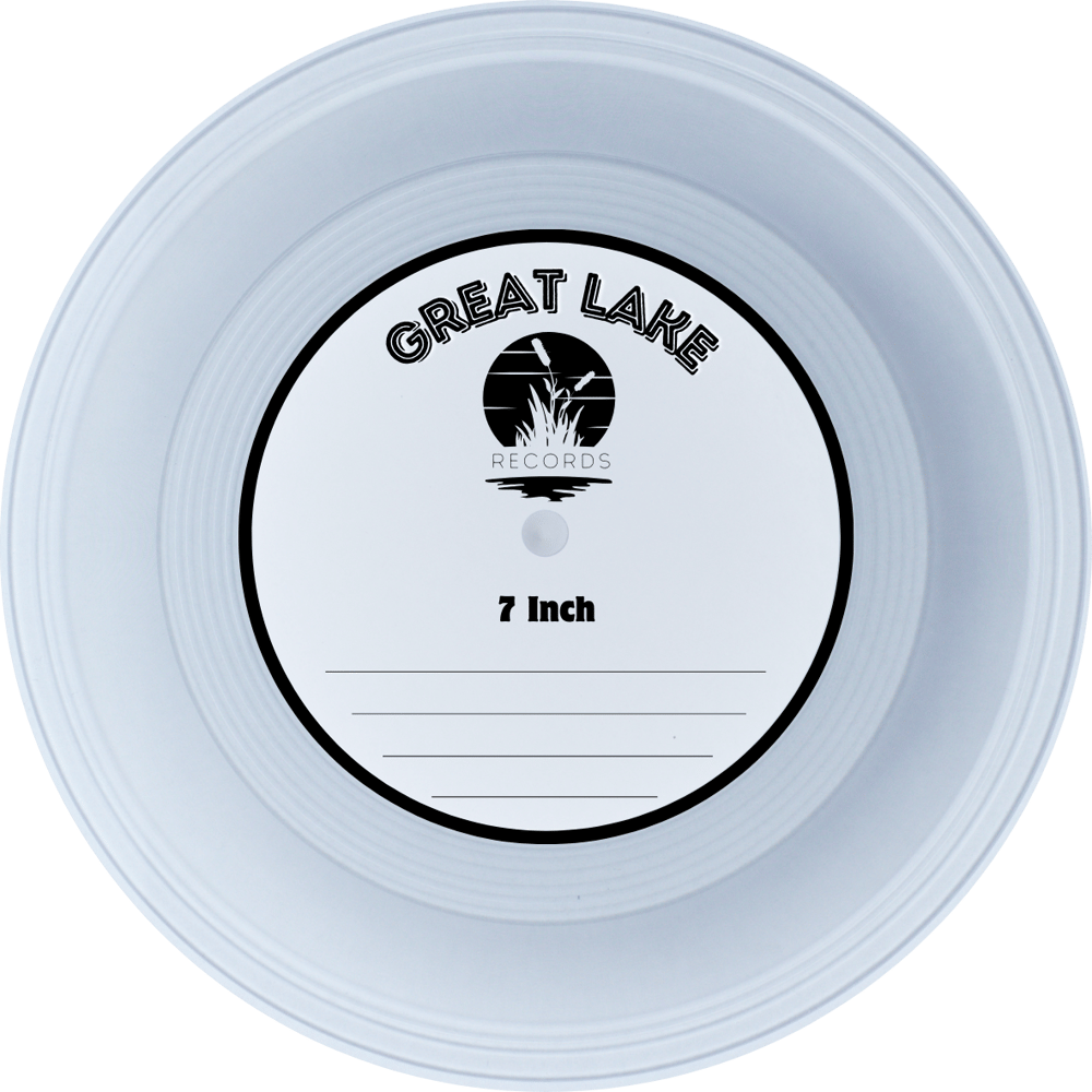 7” Lathe Cut Vinyl Record