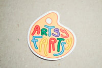 Image 4 of Artsy Fartsy Sticker