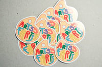 Image 2 of Artsy Fartsy Sticker