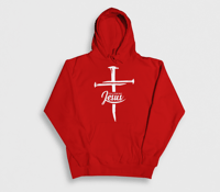 Image 1 of Following Jesus Pullover Hoodie