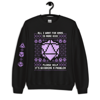 Image 1 of PREORDER Dungeons & Dragons Dice Xmas Sweater 