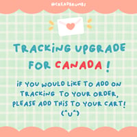 CANADA TRACKED PACKAGE UPGRADE