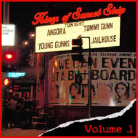 Image 1 of Kings Of Sunset Strip Vol. 1 CD (Jailhouse, Young Gunns, Tommi Gun & Angora) 