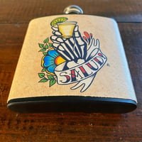 Image 7 of “Salud!” Tequila Flask Day of the Dead Hand 6 Oz