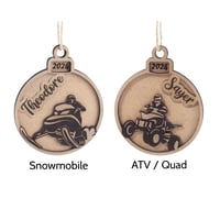 Image 5 of Customizable Hobby Specific Ornaments - Motorsports Edition