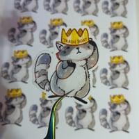 Image 4 of Raccoon Stickers