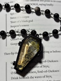 Image 2 of Foxglove coffin pendant