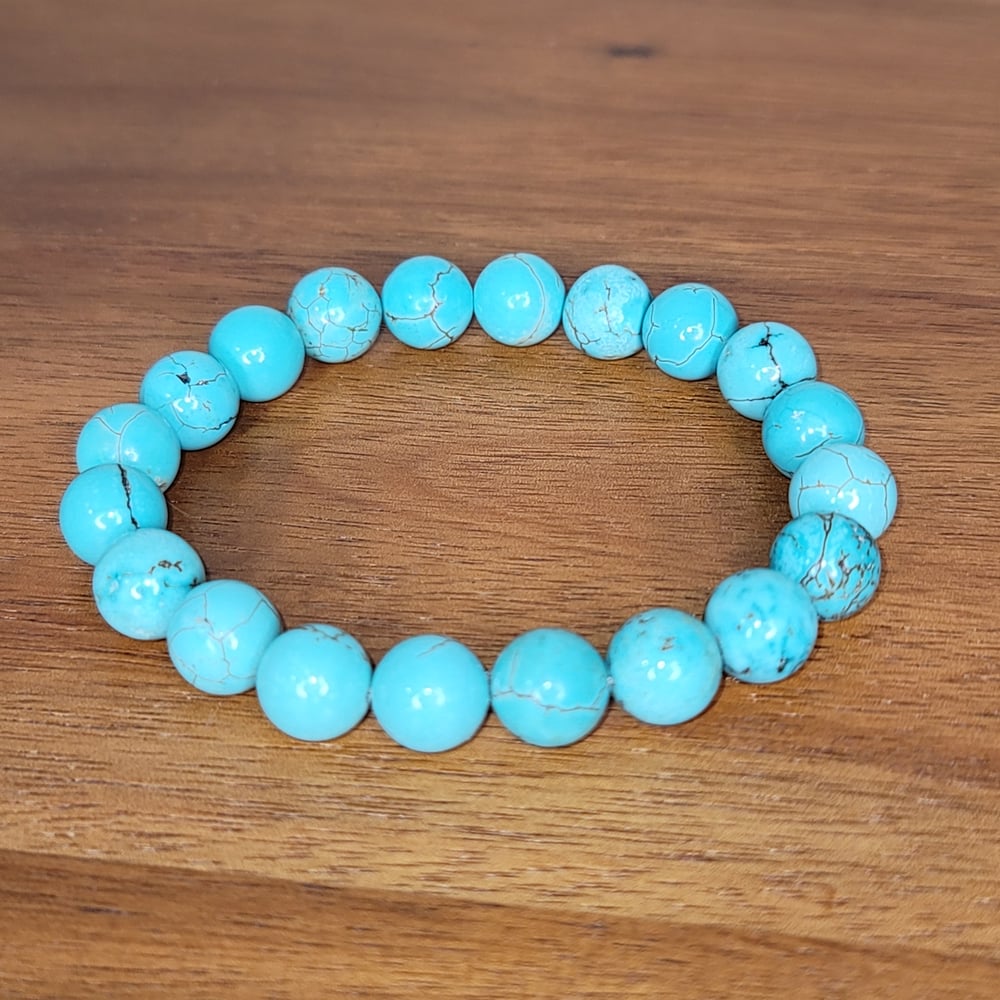 Image of Turquoise Natural Crystal Bracelet