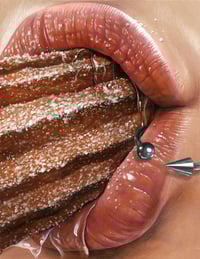 Image 2 of "Midnight snack 3" Original