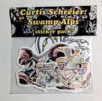 Image 1 of Curtis Schreier Ant Farm notebooks sticker pack