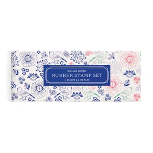 Image of William Morris Rubber Stamp set