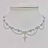 Image 1 of winter star necklace