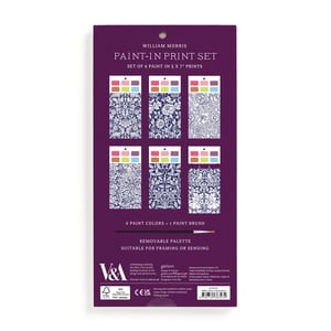 Image of William Morris Paint in card set