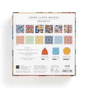 Image of Frank Lloyd Wright Origami Kit