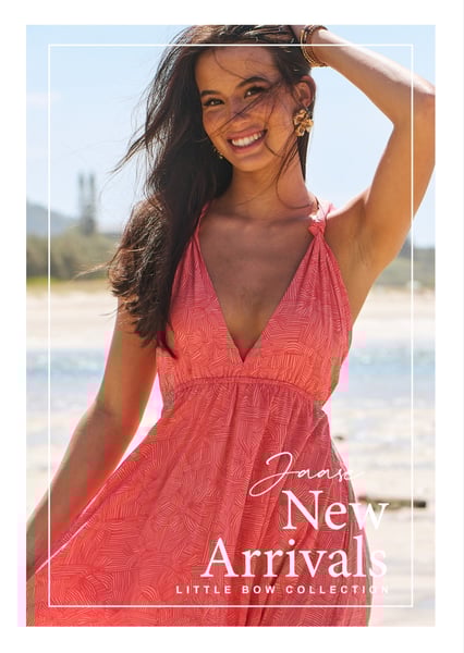 Image of Little Bow Print Pearl Maxi Dress. By JAASE.