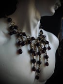 Image 7 of cut throat choker (obsidian)