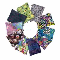 Image 1 of Bright and Funky Petite Pouches