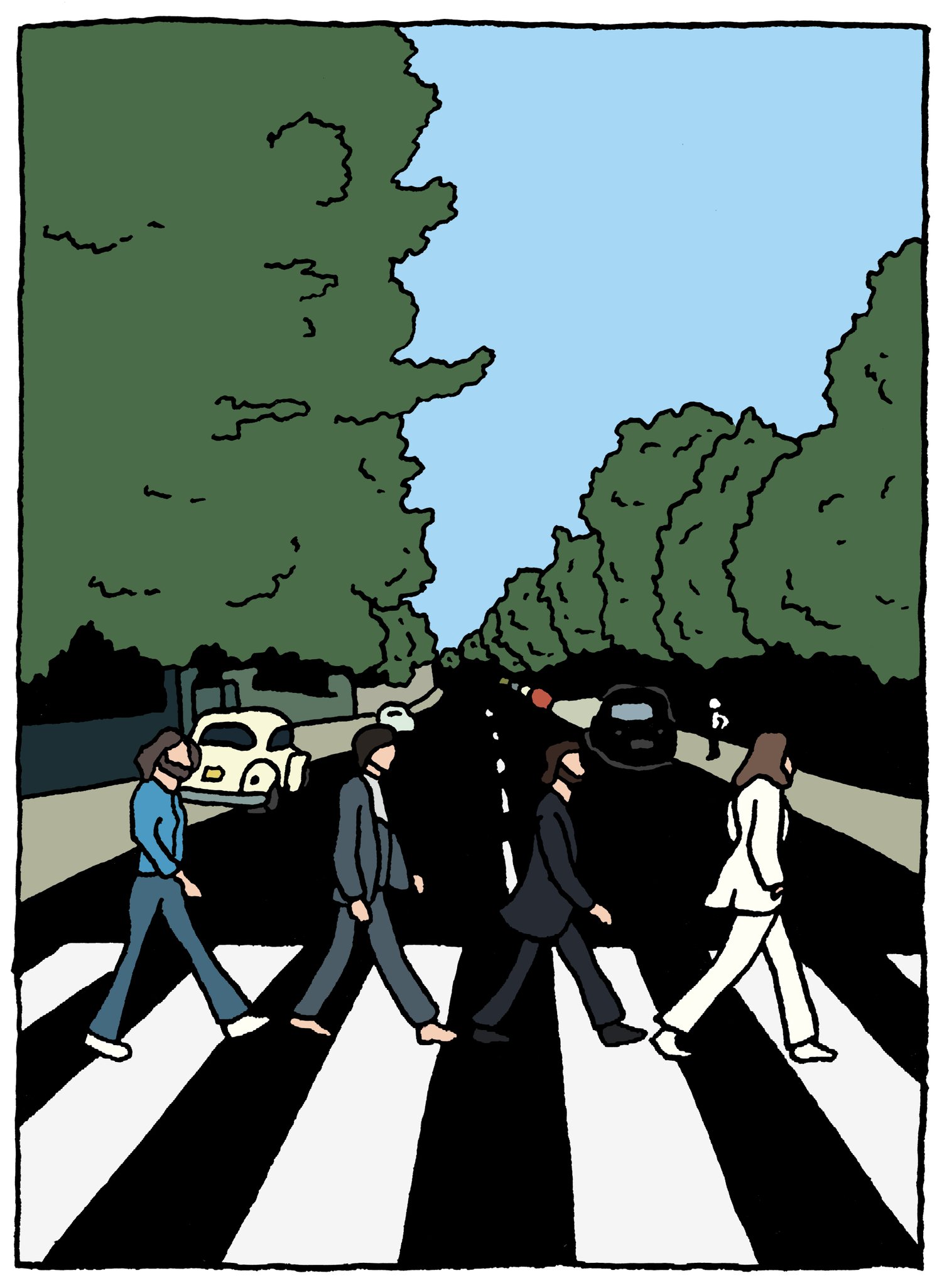 The Beatles Mini-Comic