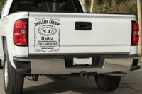 Image 3 of N47 US President Permanet Vinyl Car Decal decal sticker