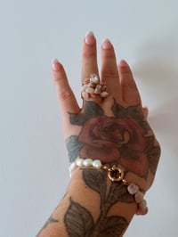 Image 4 of Crystal Cluster Ring (Silver or Gold)