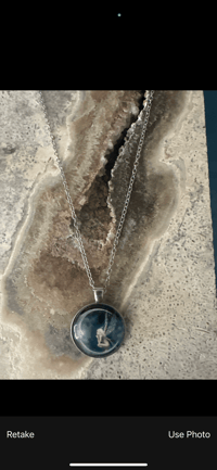 Image 2 of ANGEL MOON VINTAGE 24INCH NECKLACE 