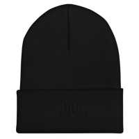 Blacc Out Cuffed Beanie