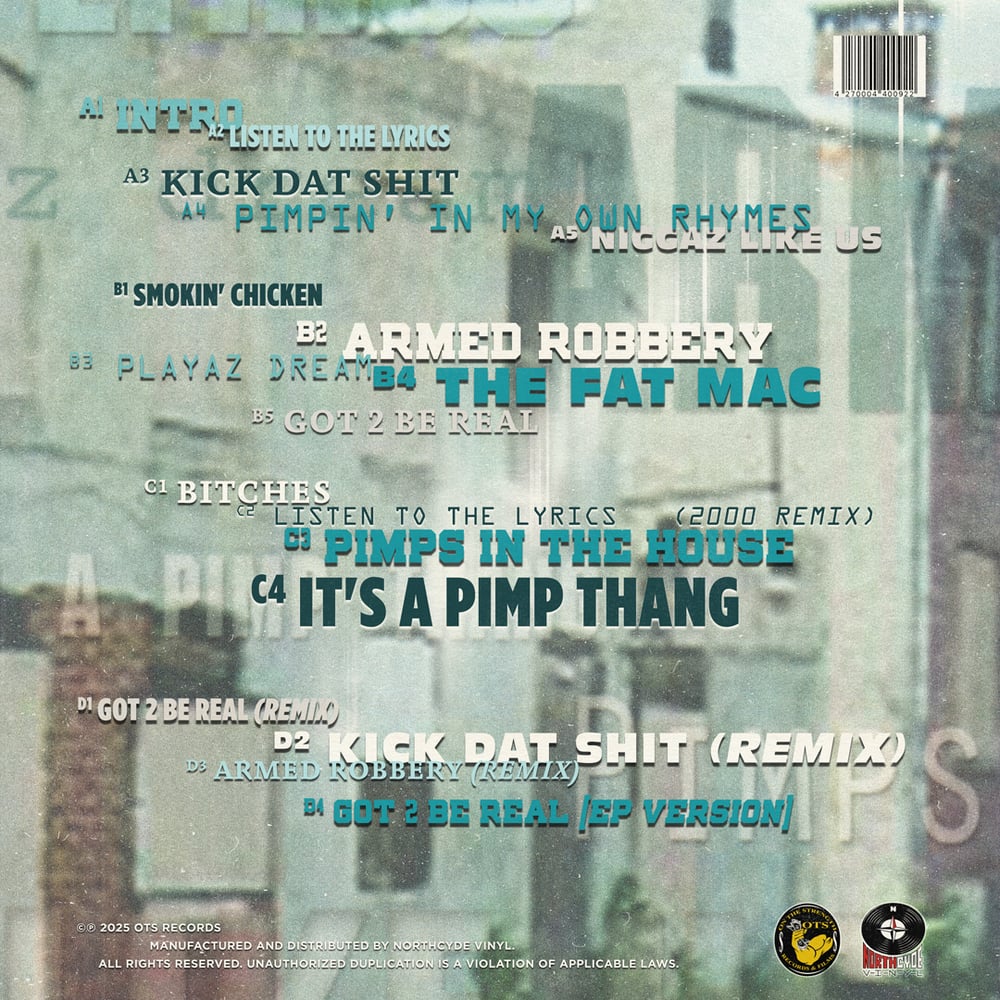 Eightball & MJG - Lyrics Of A Pimp (2LP)