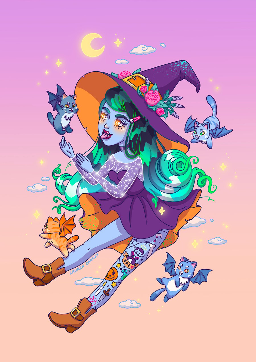 Image of Cat Witch