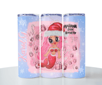 Image 2 of Karol G Christmas Tumblers