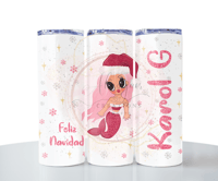 Image 1 of Karol G Christmas Tumblers