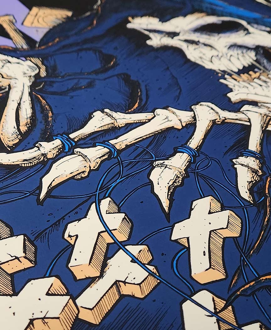 Official METALLICA Chicago Aug, 9 &amp; 11 EVENT POSTER SET | SQUINDO