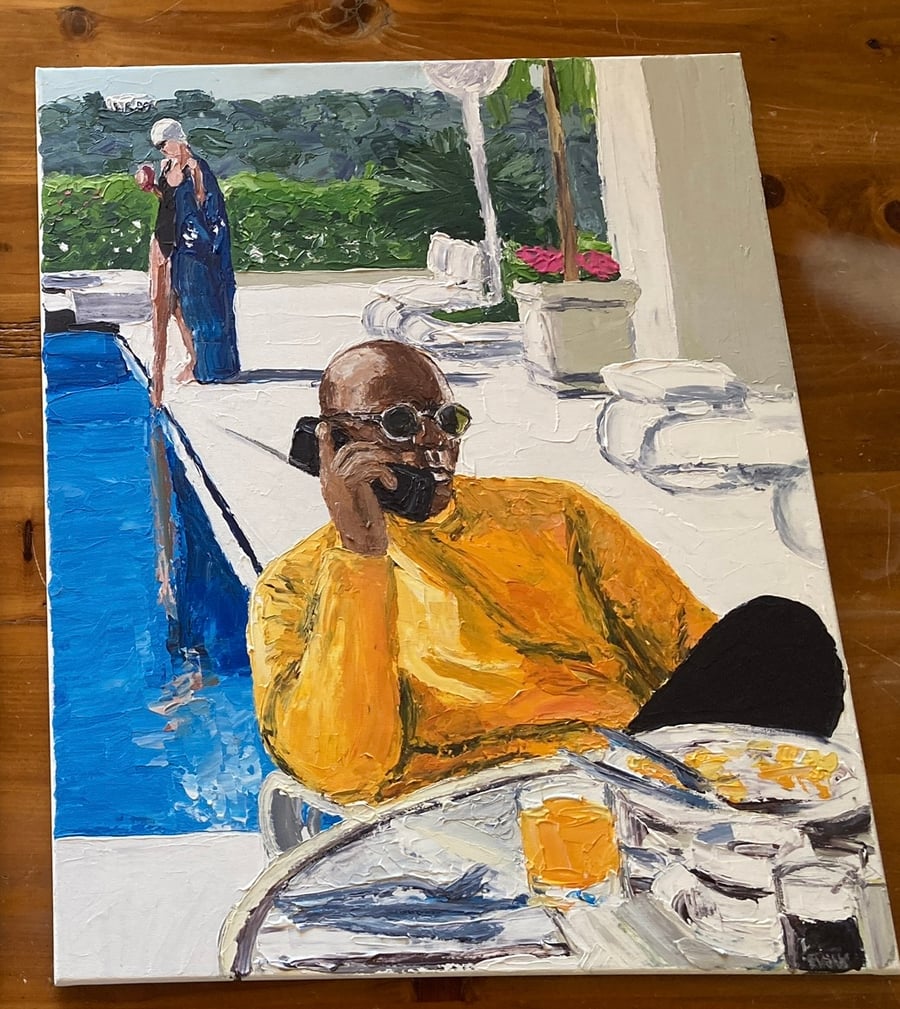 Image of Marcellus original on canvas 