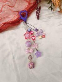 Image 1 of melody chunky keychain˚ʚ♡ɞ˚