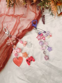 Image 1 of trinket keychains <3