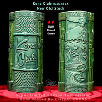 Image 1 of Kona Club Oakland CA New-Old Stock Light Blue & Green 