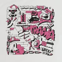 Image 2 of T - SHIRT - LUCKY DAY  - WHITE