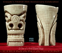 Image 4 of CrazyAL's Tiki #18 "Hibiscus Tiki" Mug Artist's Proof #98-116