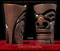 Image 2 of CrazyAL's Tiki #18 "Hibiscus Tiki" Mug Artist's Proof #106