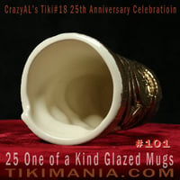 Image 4 of CrazyAL's Tiki #18 "Hibiscus Tiki" Mug Artist's Proof #101