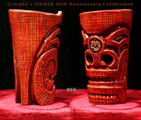 Image 2 of CrazyAL's Tiki #18 "Hibiscus Tiki" Mug Artist's Proof #99