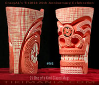 Image 2 of CrazyAL's Tiki #18 "Hibiscus Tiki" Mug Artist's Proof #95