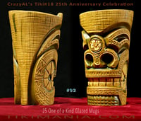 Image 2 of CrazyAL's Tiki #18 "Hibiscus Tiki" Mug Artist's Proof #92